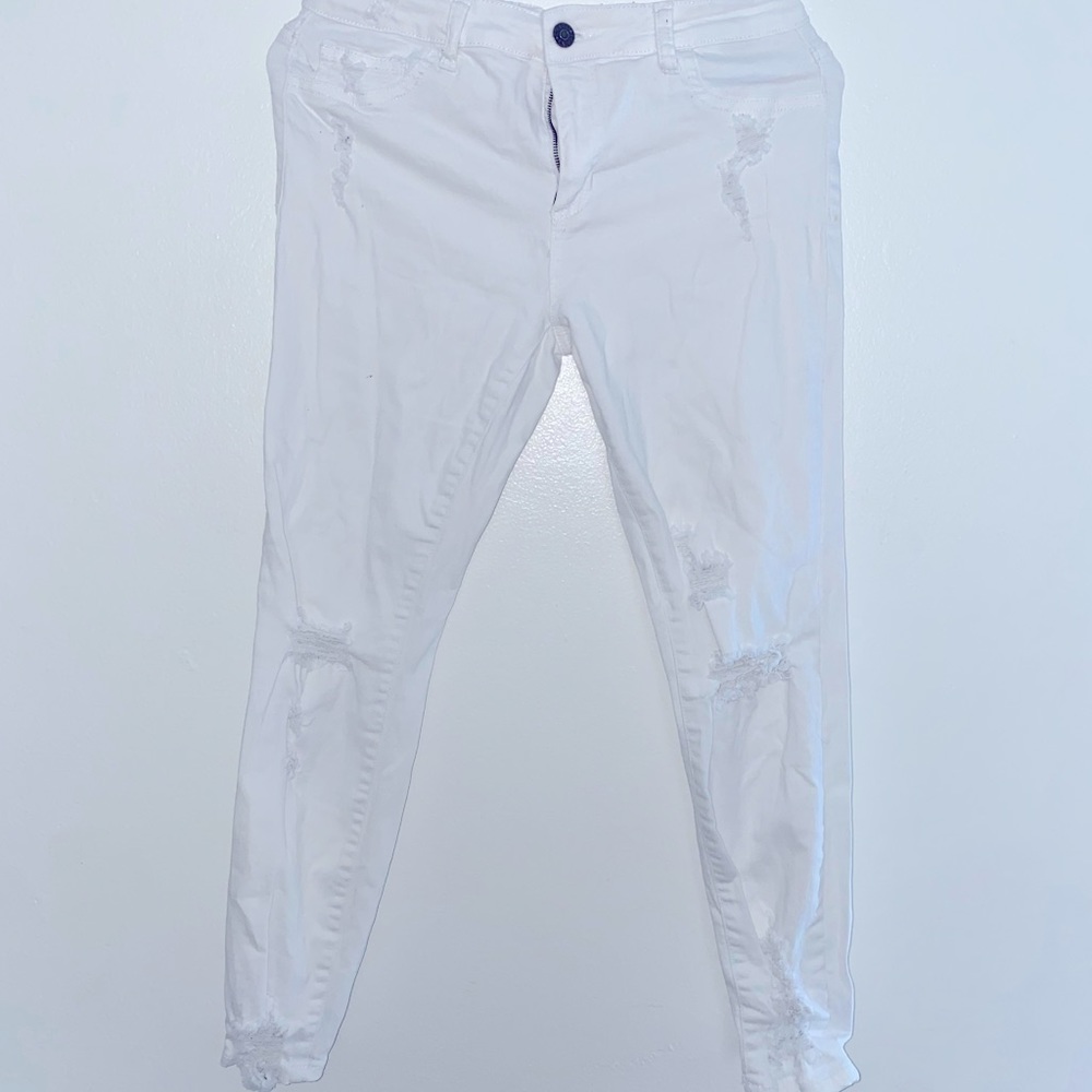 White jeans size 7